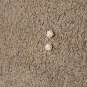 White Dimond earrings